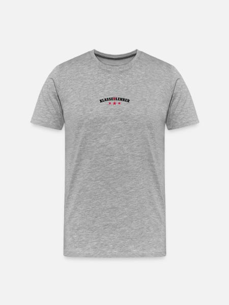 Klassenlehrer | Klasse Lehrer - Men's Premium Organic T-Shirt - heather grey
