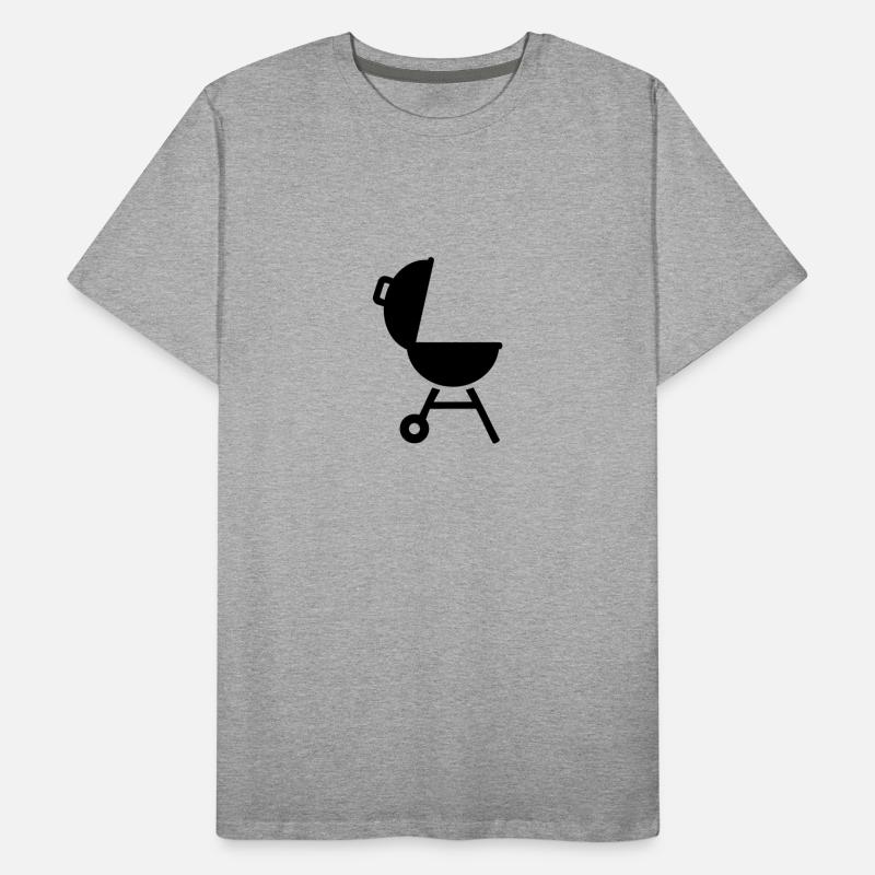 Grill Männer Premium Bio T-Shirt