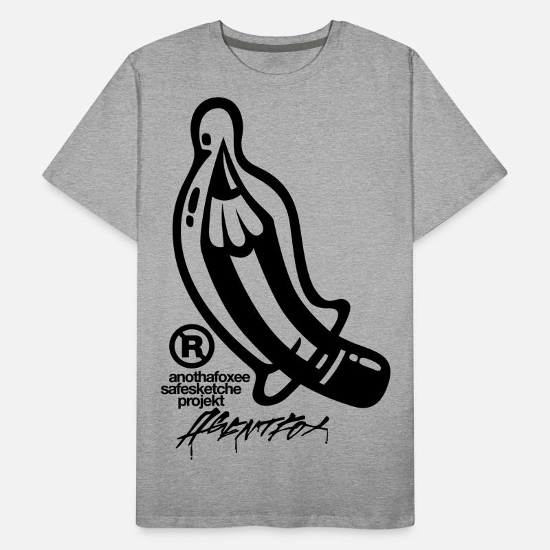 Agent Fox Pencil Design Cool Mode Hipster T-shirt bio Premium Homme