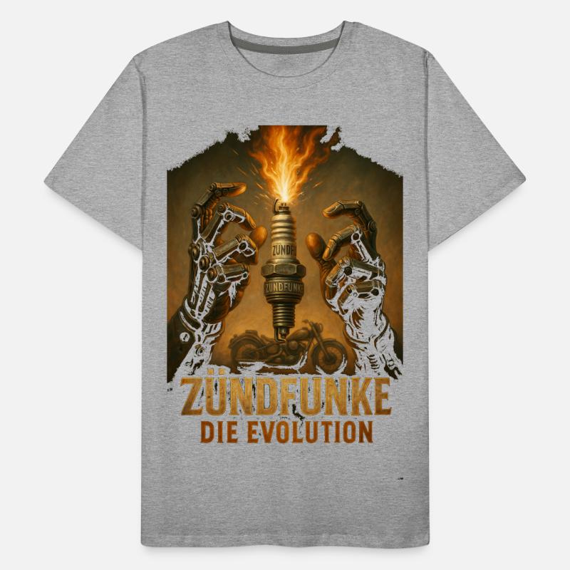 ZÜNDFUNKE – L’évolution T-shirt bio Premium Homme