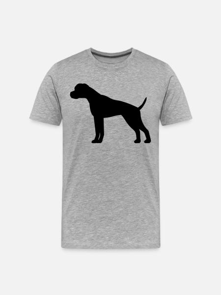 boxer - Men's Premium Organic T-Shirt - heather grey
