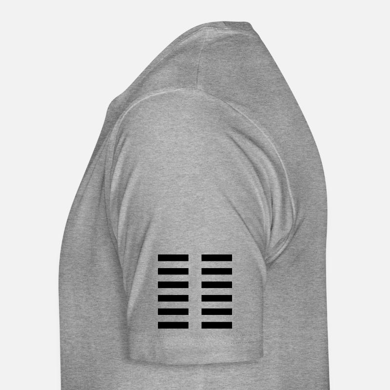 2 Kun - das Empfangende (Hexagramm) Männer Premium Bio T-Shirt