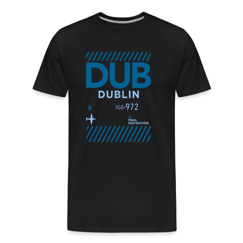 Dublin Ireland Travel - Men's Premium Organic T-Shirt