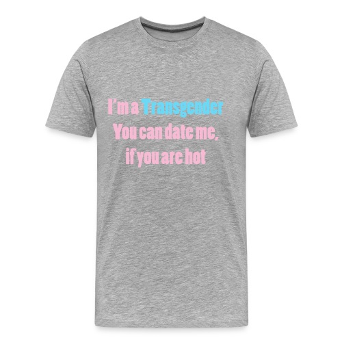 Single transgender - Männer Premium Bio T-Shirt