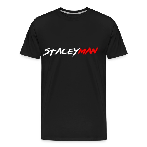 staceyman red design - Men's Premium Organic T-Shirt