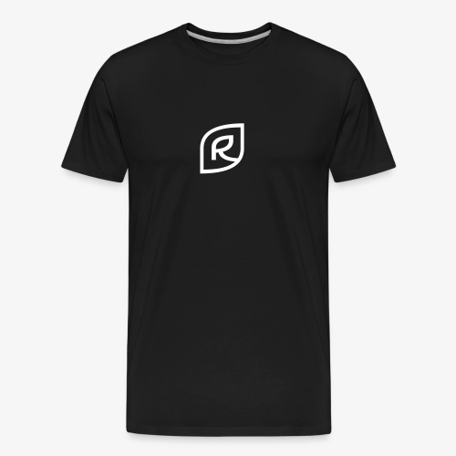 Rblackvector - Mannen premium biologisch T-shirt
