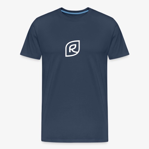Rblackvector - Mannen premium biologisch T-shirt