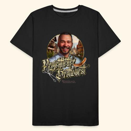 Grillsprüche für Männer Projektleiter Bratwurst - Männer Premium Bio T-Shirt