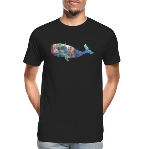 whale universe - Männer Premium Bio T-Shirt