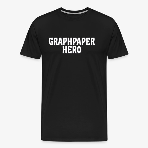 Graphpaper Hero - Men's Premium Organic T-Shirt