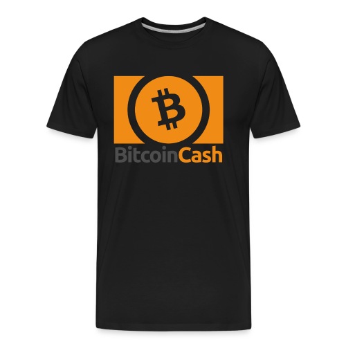 Bitcoin Cash - Miesten premium luomu-t-paita