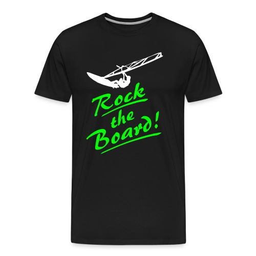Rock the Board - Surfer - Männer Premium Bio T-Shirt