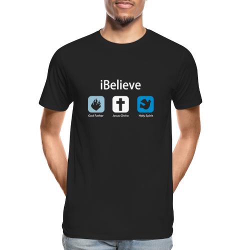 iBelieve - Jesus Shirt (UK) - Männer Premium Bio T-Shirt