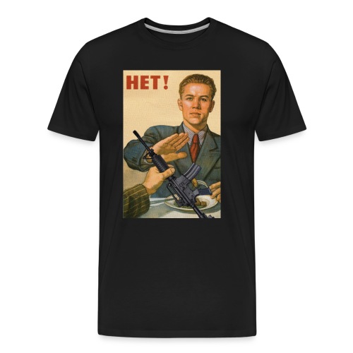 Njet M4 Gegen Waffen Pazifismus gegen Krieg - Männer Premium Bio T-Shirt