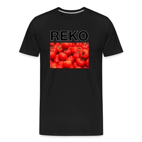 REKOpaita tomaatti - Miesten premium luomu-t-paita