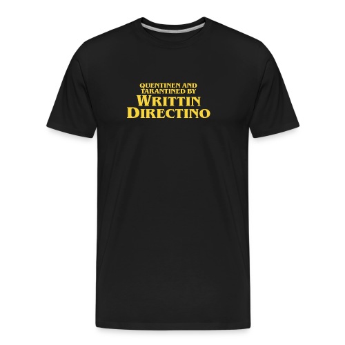 Writtin Directino - Men's Premium Organic T-Shirt