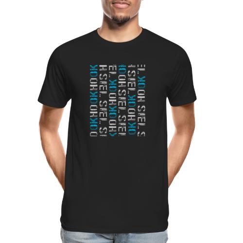 Hooksiel blau - Männer Premium Bio T-Shirt