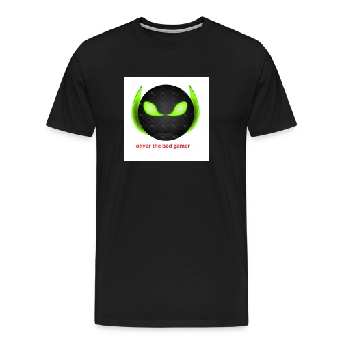 oliver_the_bad_gamer-png - Organic T-shirt Ekologisk premium-T-shirt herr