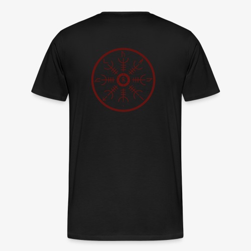 Schild + Logo CMYK - Männer Premium Bio T-Shirt