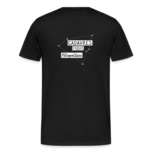 Cadavres Exquis Métropolitains - T-shirt bio Premium Homme