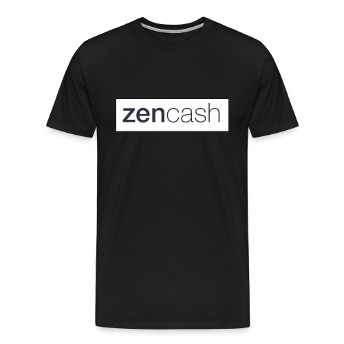 ZenCash CMYK_Horiz - Full - Men's Premium Organic T-Shirt