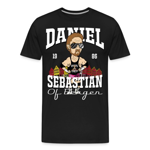 Daniel Sebastian of Bergen - Premium økologisk T-skjorte for menn