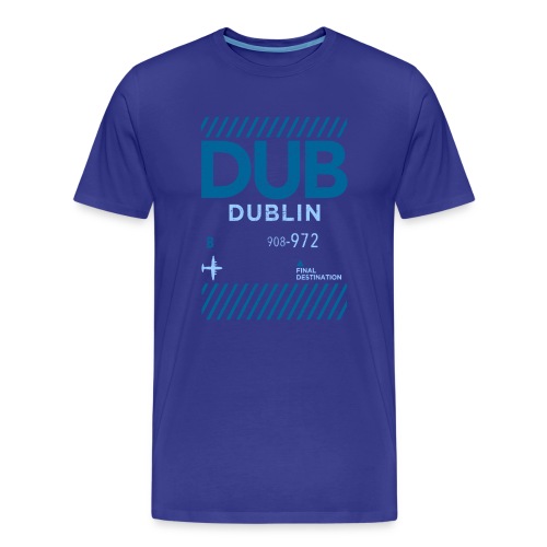 Dublin Ireland Travel - Men's Premium Organic T-Shirt