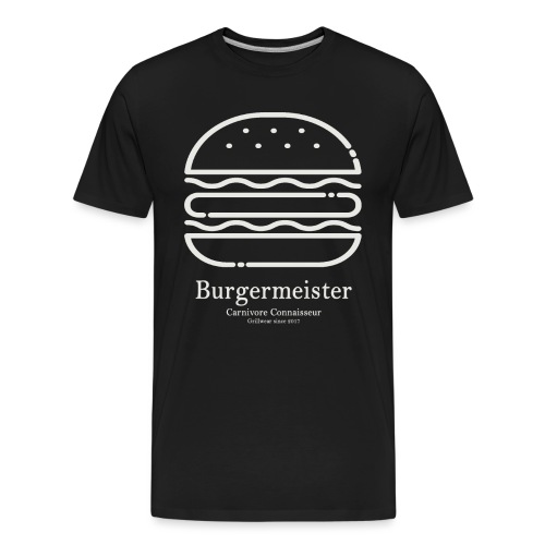 Burgermeister Grillshirt - Männer Premium Bio T-Shirt
