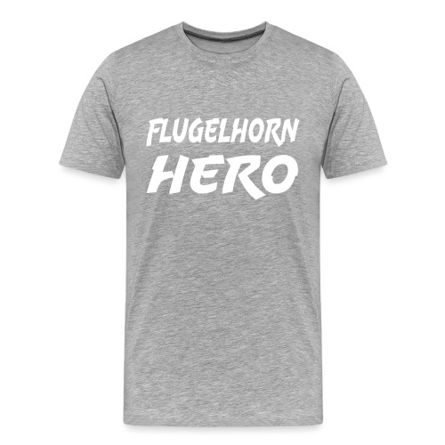 Flugelhorn Hero - Premium økologisk T-skjorte for menn