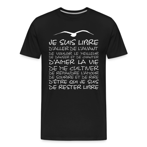 J SUIS LIBRE - T-shirt bio Premium Homme