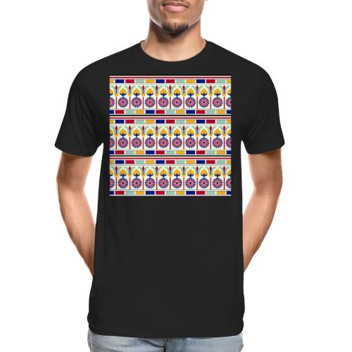 Patrón egipcio IV - Camiseta orgánica premium hombre