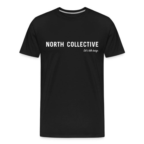 North Collective - Mannen premium biologisch T-shirt