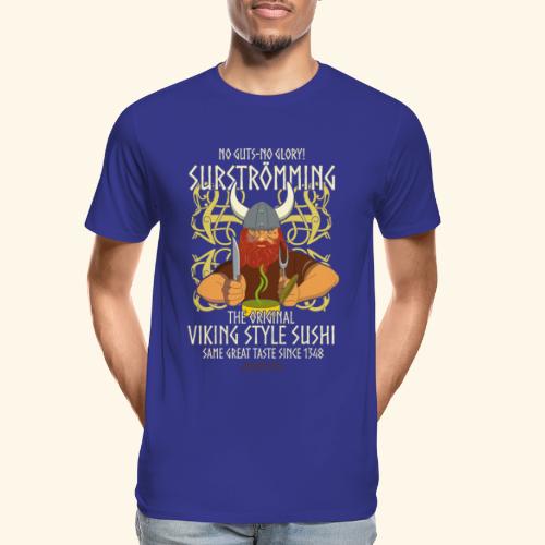Surströmming Viking Style Sushi - Männer Premium Bio T-Shirt