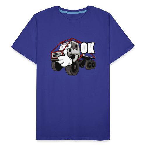 Daumen hoch Truck Emoji - Männer Premium Bio T-Shirt