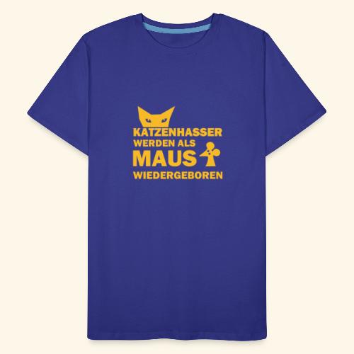 katzenhasser - Männer Premium Bio T-Shirt