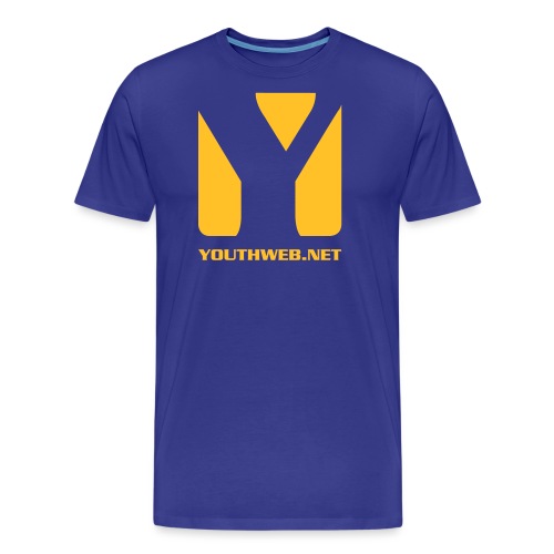 yw_LogoShirt_yellow - Männer Premium Bio T-Shirt