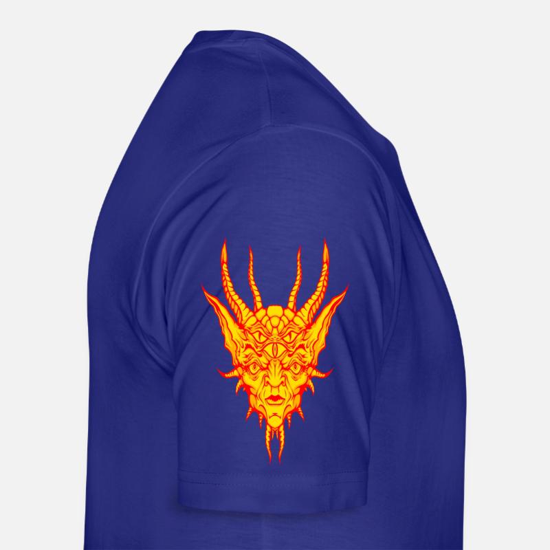 Démon du feu T-shirt bio Premium Homme