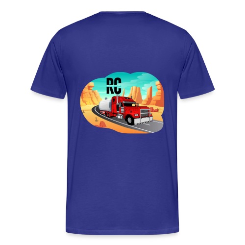 RC MODELLBAU TRUCK BUILT BY RC TRUCK MODEL BUILDER - Männer Premium Bio T-Shirt