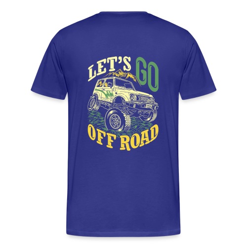 LET'S GO OFF ROAD - Männer Premium Bio T-Shirt
