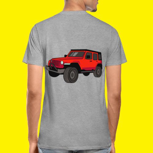SCALE TRIAL TRUCK 4X4 OFFROAD SUV ALL WHEEL DRIVE - Männer Premium Bio T-Shirt