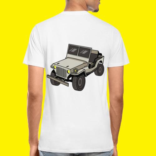 SCALE TRIAL 4X4 WILLYS OFFROAD MILITARY RC TRUCK - Männer Premium Bio T-Shirt