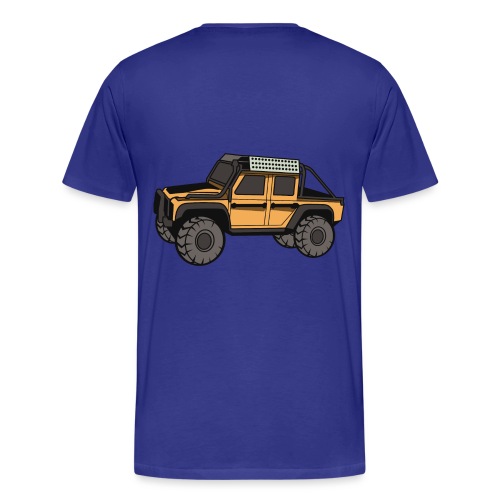 RC TRUCK 4X4 IN RC CUSTOM OFFROAD CAR TUNING STYLE - Männer Premium Bio T-Shirt