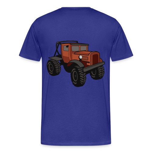 SCALE RC TRAIL TRUCK RETRO MODEL A 4X4 LIEBSCLAN - Männer Premium Bio T-Shirt