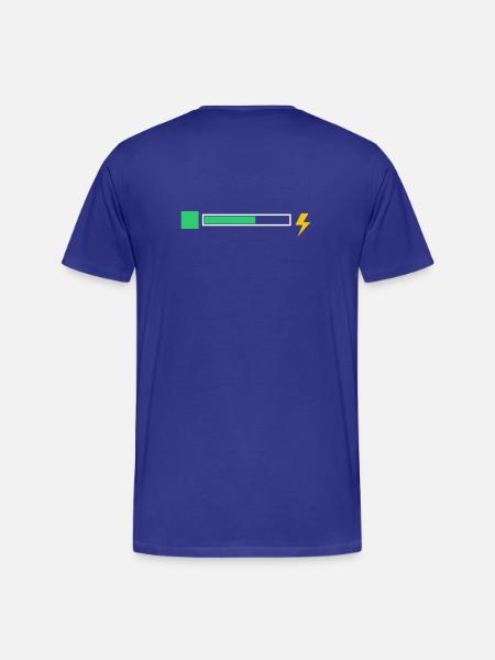 energy - Men's Premium Organic T-Shirt - royal blue