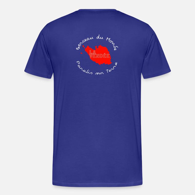 Die Vendée Circular Card - Männer Premium Bio T-Shirt - Königsblau