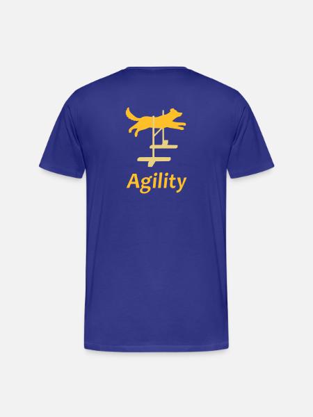 Agility 1 - Men's Premium Organic T-Shirt - royal blue