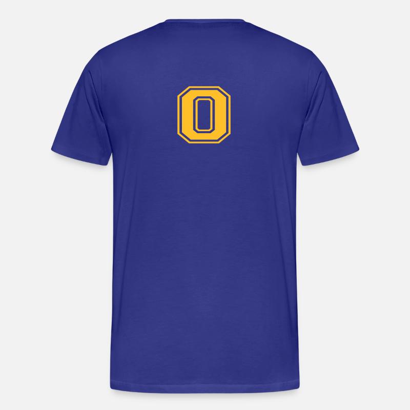 o - Männer Premium Bio T-Shirt - Königsblau