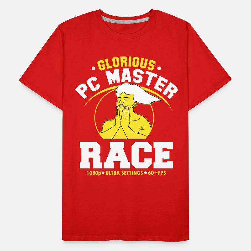 glorious pc gaming master race Männer Premium Bio T-Shirt