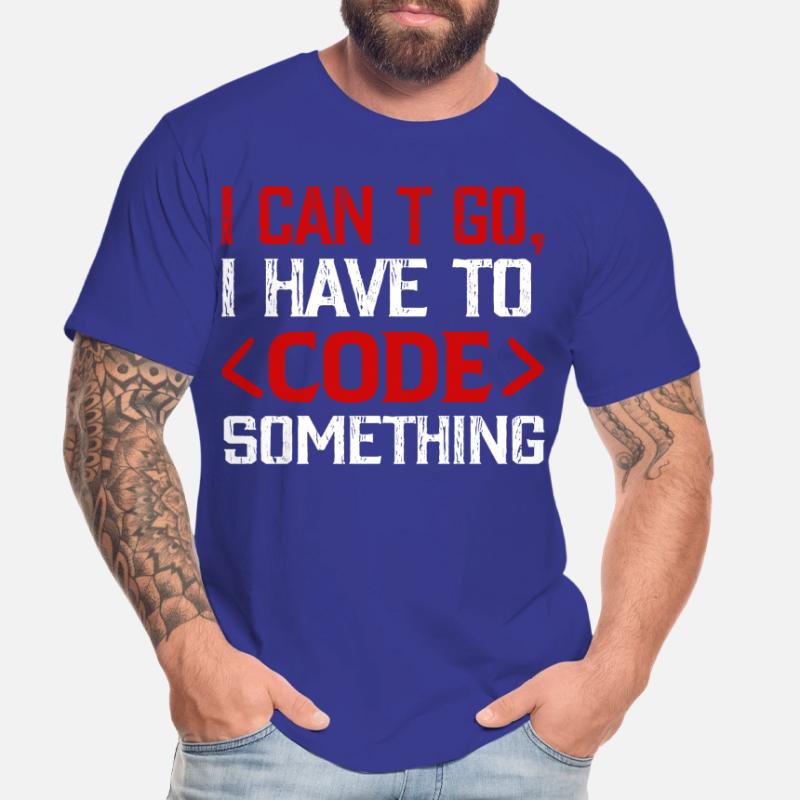 Programmer , Nerd , Computer Code Men's Premium Organic T-Shirt