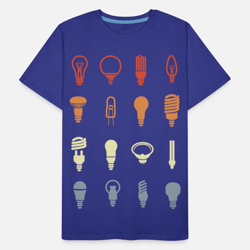 Light bulb sockets Men's Premium Organic T-Shirt